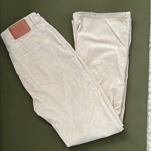 BDG Cream Corduroy Pants